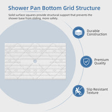 Curbless Shower Pan Center Drain