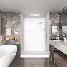 SMC Medium Tile Shower Walls with Matte Finish