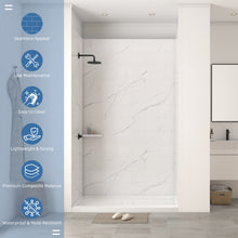 SMC Medium Tile Shower Walls with Matte Finish