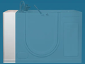American Tubs 60" Extension Box