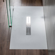 Curbless Shower Pan Center Drain