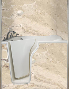 Avora Eco-Stone Walk in Tub Sophiscated Package Installed