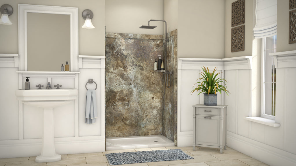 PVC Shower Systems 60" x 36" x 96"