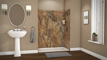 Avora Hi-Touch Acrylic Shower Wall Kit Installed
